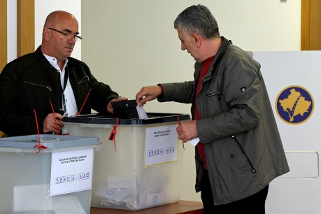 Serbians boycott local elections in northern Kosovo
