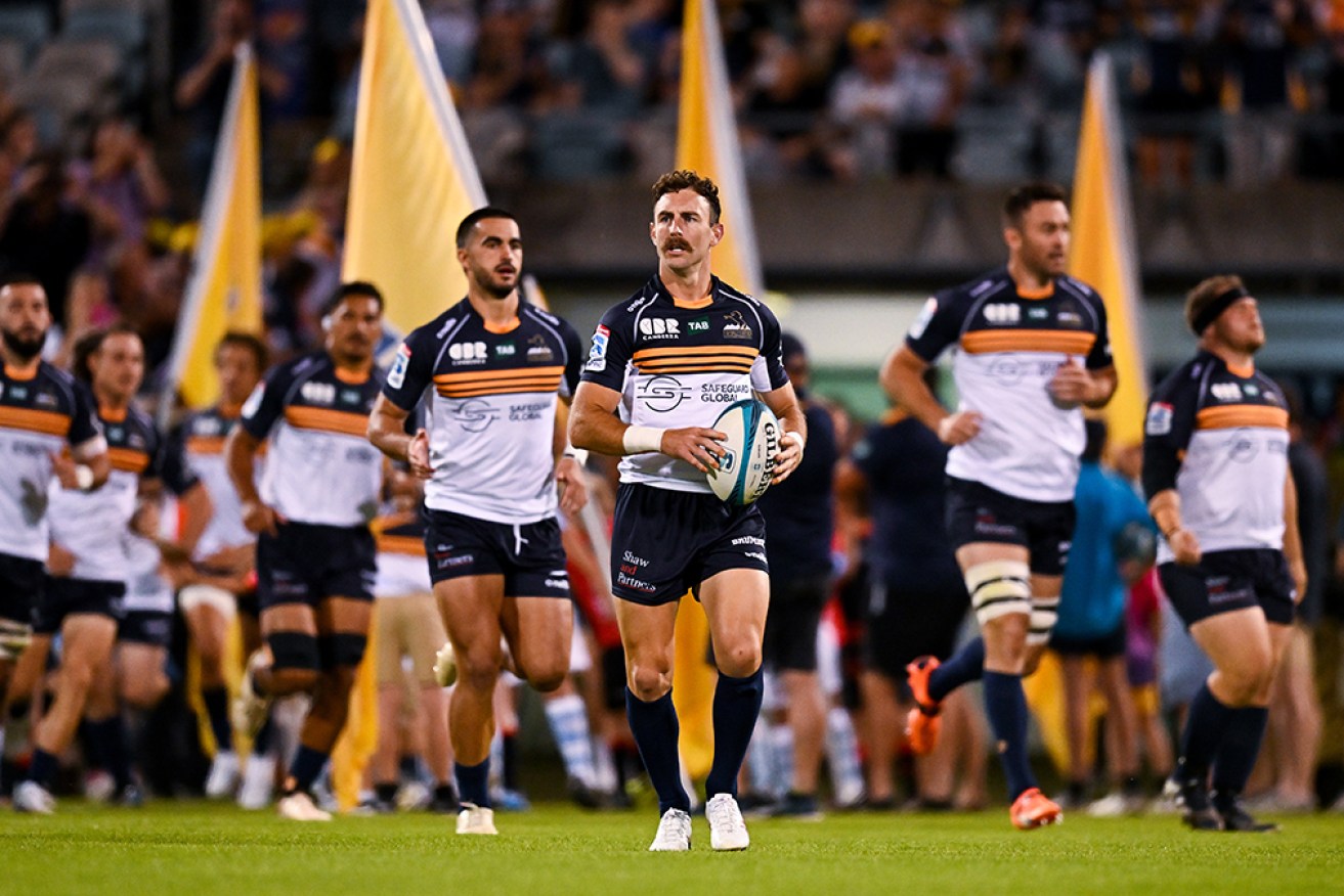 Halfback Nic White could be one of two Brumbies stars to leave Canberra at season's end. 