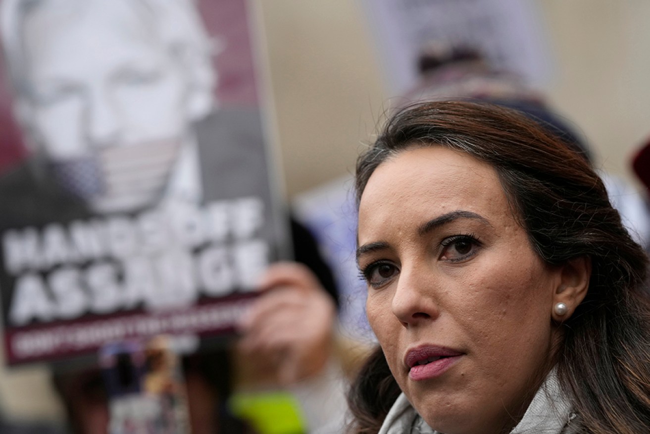 Julian Assange's wife Stella says there is growing support across the world for him to be released.