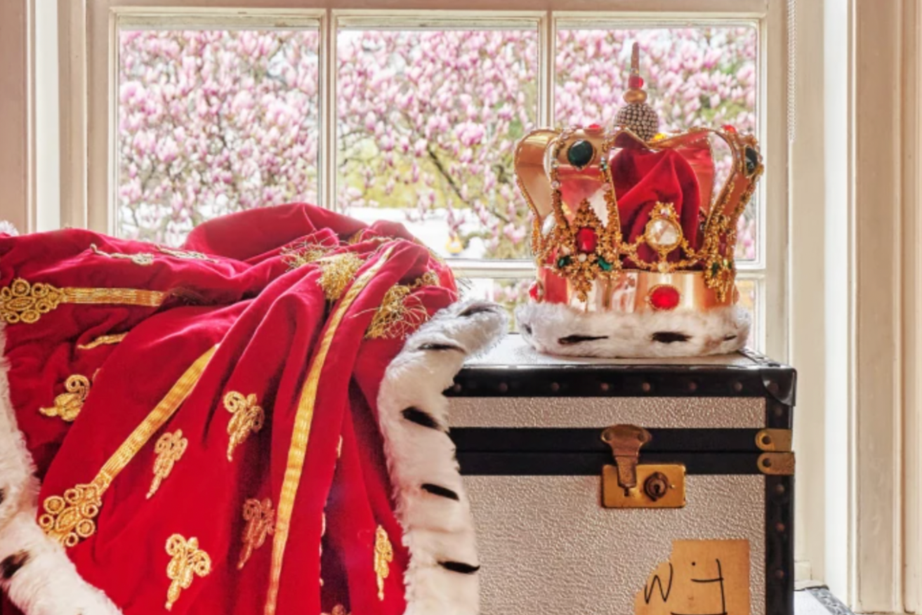 Freddie Mercury's crown is among the items going up for auction.