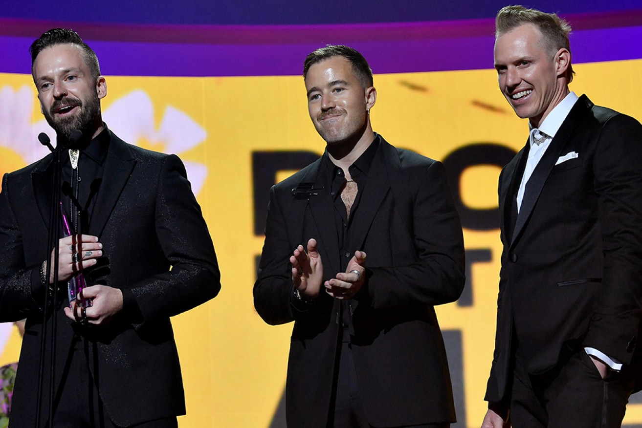 Electronic outfit RUFUS DU SOL won the Songwriter of the Year at the APRA Awards. 