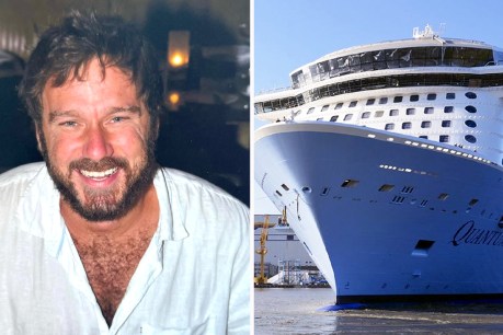 Australian missing from cruise ship identified