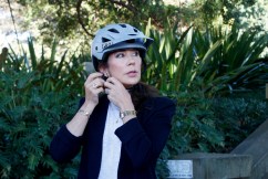 Princess Mary spotted cycling through Sydney