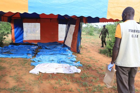Autopsies begin on more than 100 bodies of Kenyan cult members