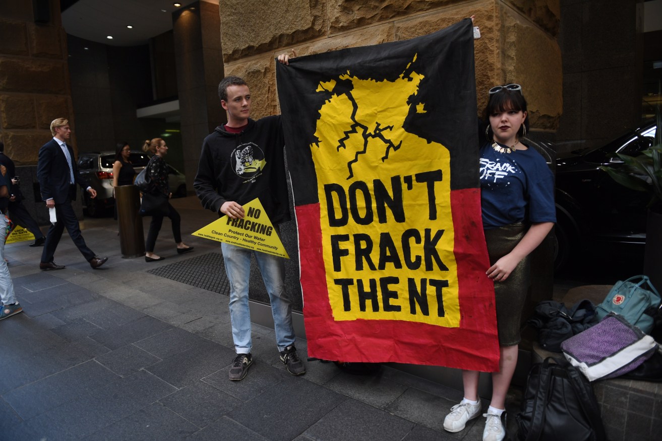 The NT has given the green light for fracking, opening access to trillions of cubic feet of carbon-intensive gas.