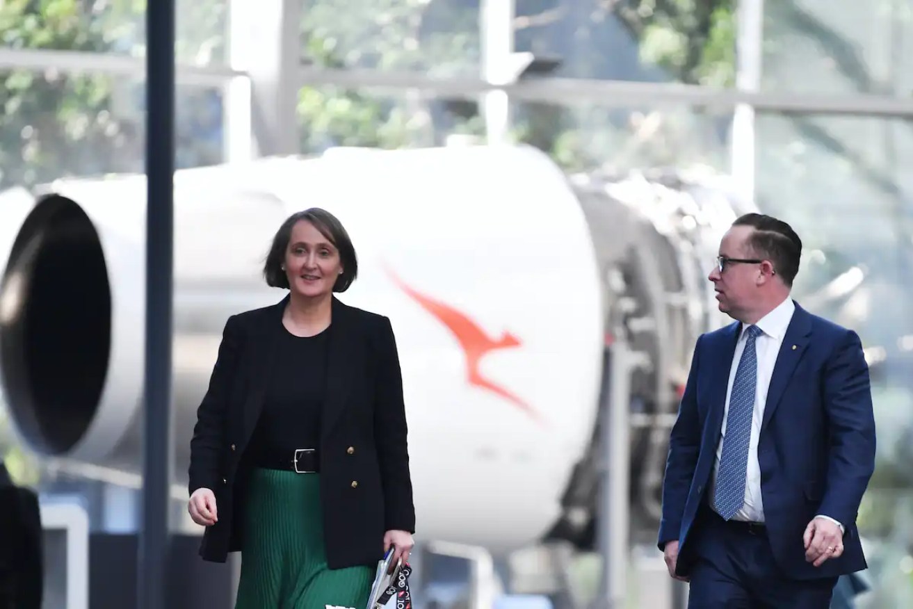 CEO Vanessa Hudson has been left to clean up Alan Joyce's mess. Photo: AAP