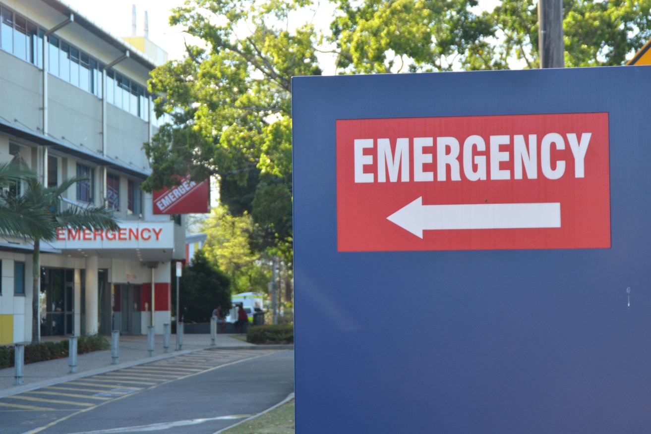 A teenage girl is in a critical condition in Cairns Hospital after she was stabbed at school.