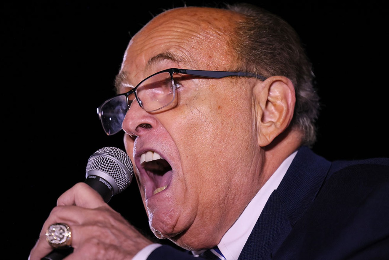 Donald Trump's former lawyer Rudy Giuliani is vehemently denying the latest charges against him.