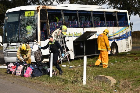Court bails truck driver after crash that maimed schoolkids