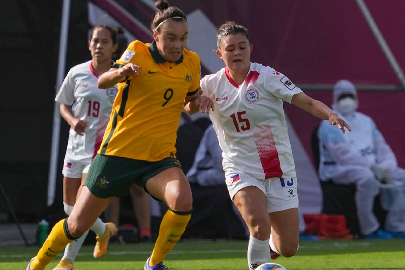 The Matildas will face former coach Alen Stajcic's Philippines in qualifying for the Paris Olympics.