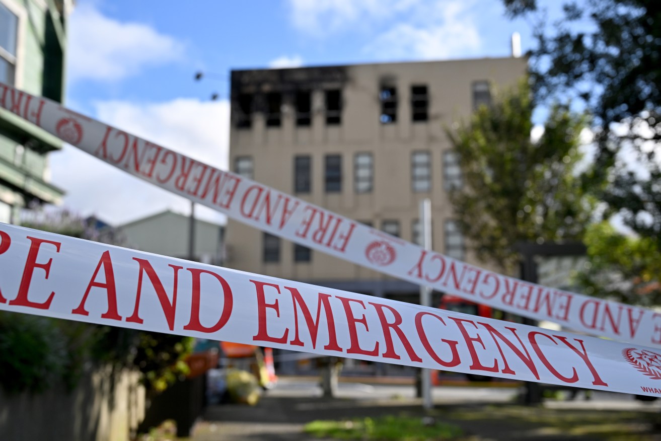 Police in New Zealand continue to work on recovering bodies from the charred Loafers Lodge building.