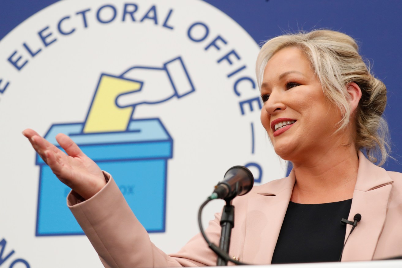Sinn Fein's Northern Ireland leader Michelle O'Neill wants the DUP to end a boycott of the assembly.