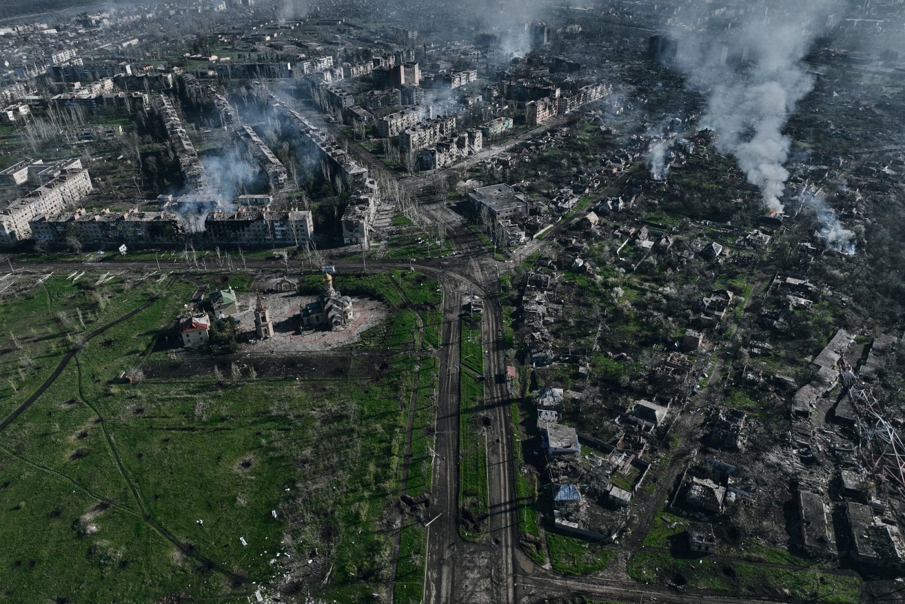 Ukrainian authorities claim their forces are continuing their advance along the flanks of Bakhmut.