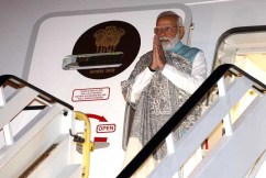 Indian PM touches down in Sydney