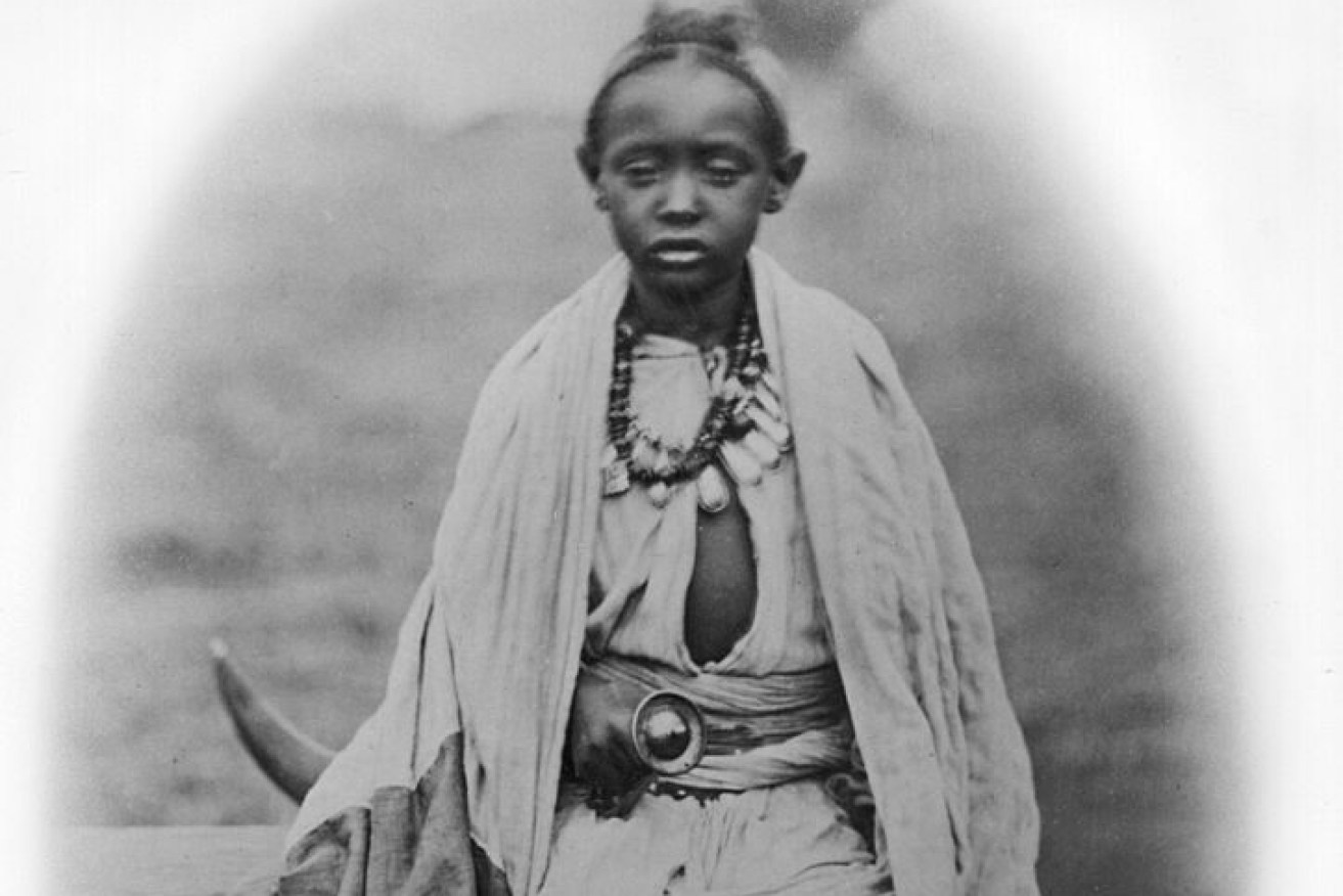Ethiopia's Prince Alamayou circa 1968.