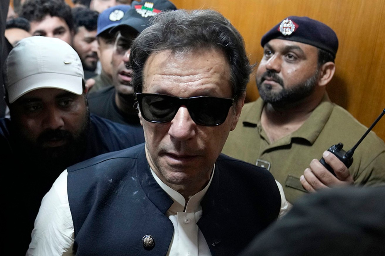 Former Pakistani prime minister and cricket legend Imran Khan has been behind bars since August.