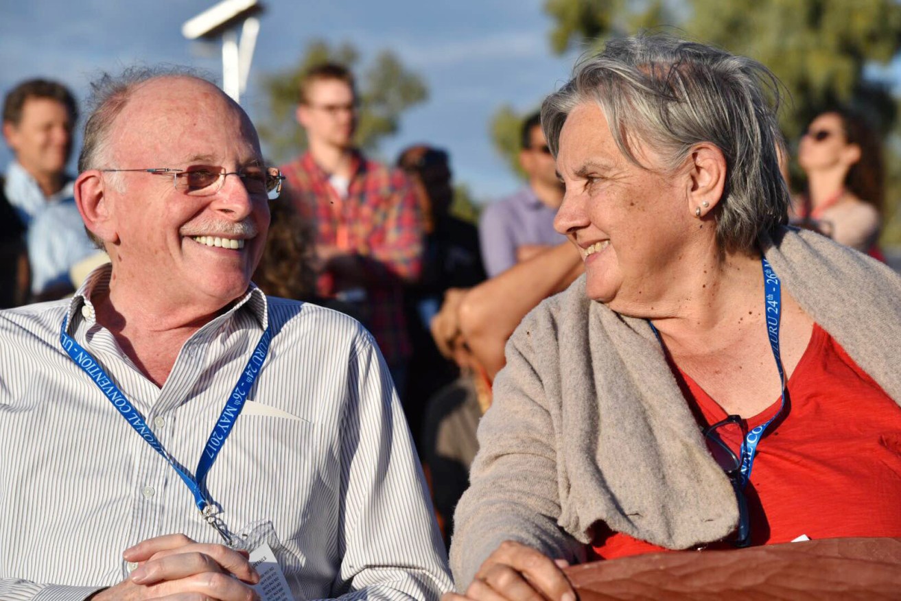 Uluru Dialogue co-chair Pat Anderson (right) says the Uluru Statement's words are still deeply felt.