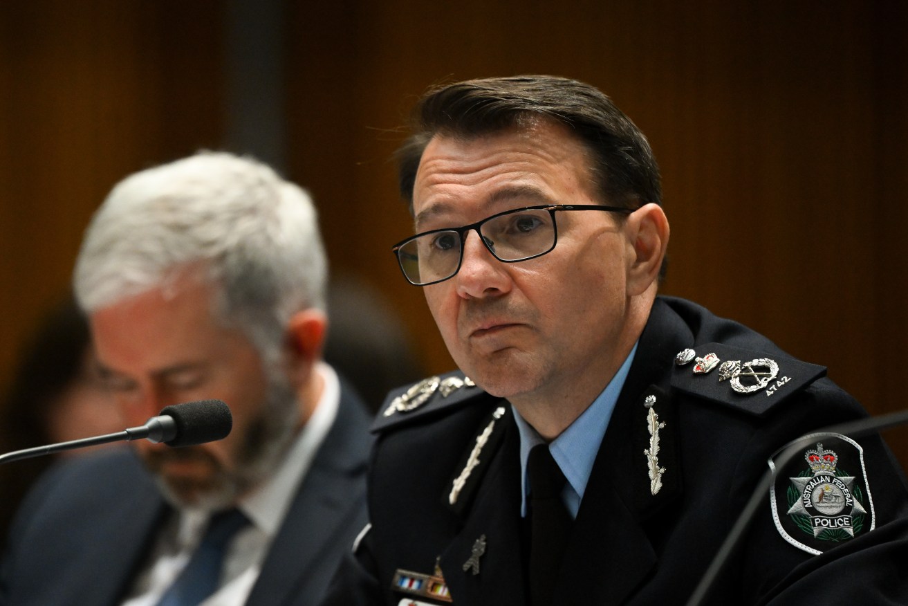 AFP Commissioner Reece Kershaw says he has a professional relationship with PwC partner Mick Fuller.