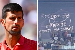 ‘Do it again’: Djokovic angers with post-win note