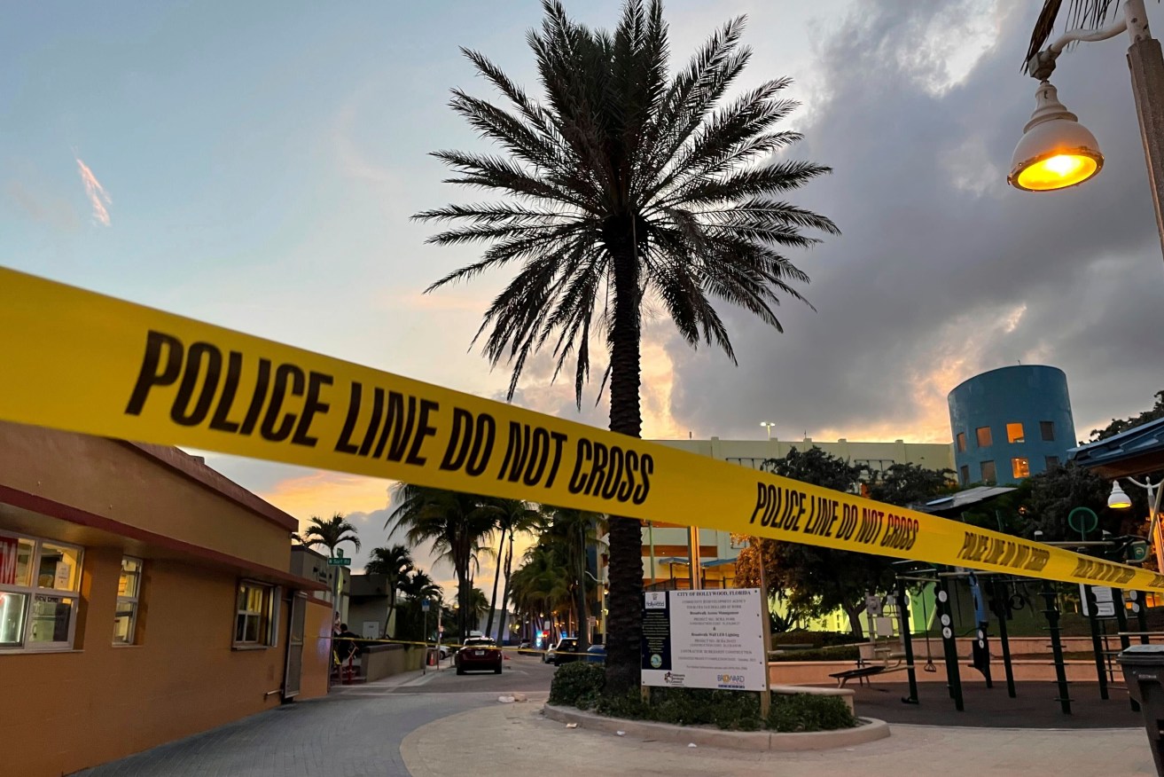 Several people have been injured in a shooting near the Hollywood Beach Broadwalk in Florida.