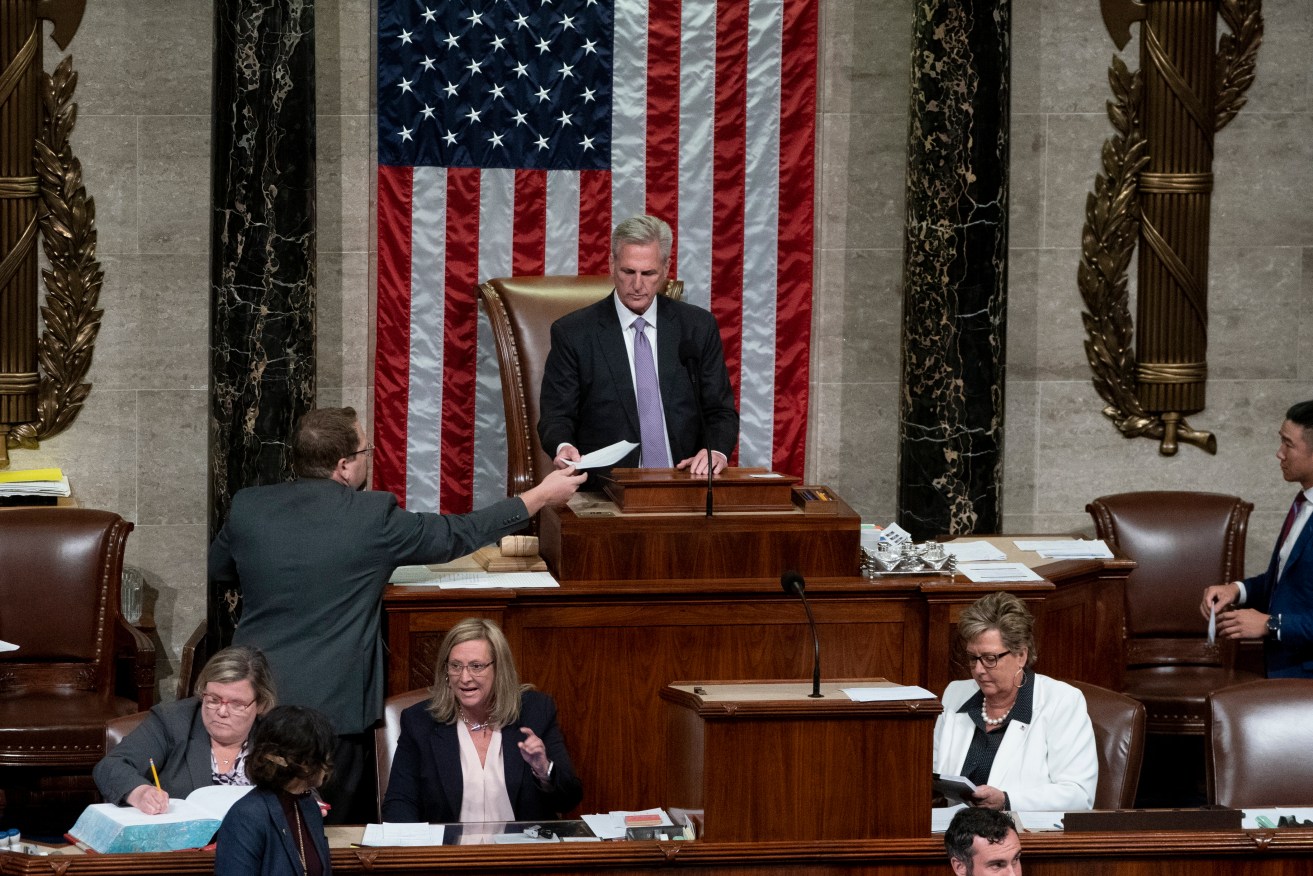 The US House of Representatives has voted to pass Speaker Kevin McCarthy's debt ceiling deal.