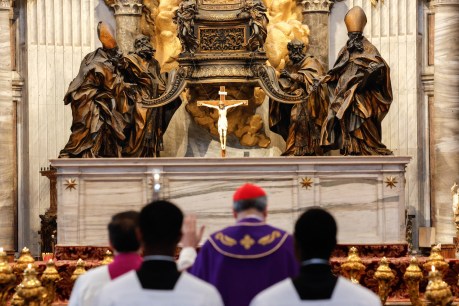 Naked man’s Vatican protest descrates St Peter’s