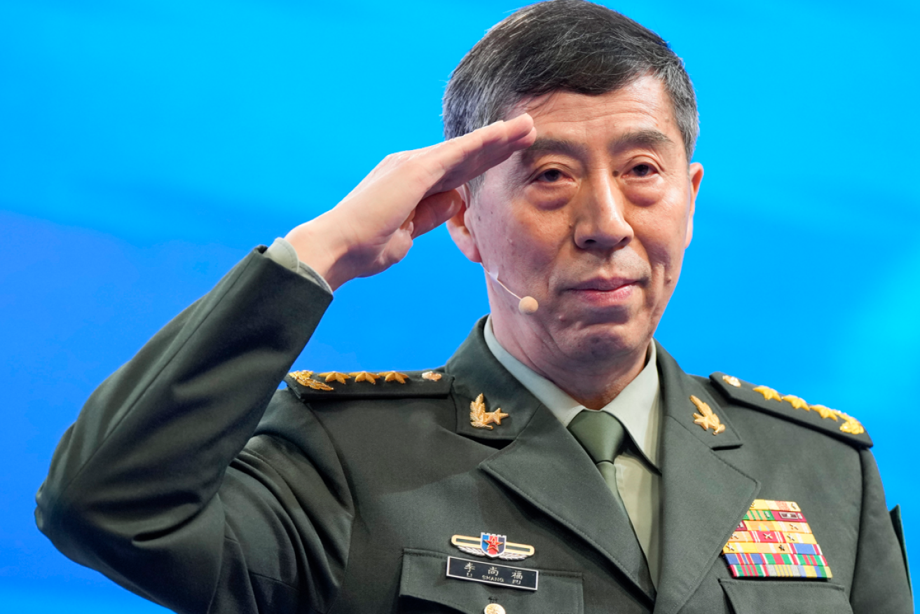 Gen. Li Shangfu told the conference that the future of Taiwan will be decided by China and only by China.