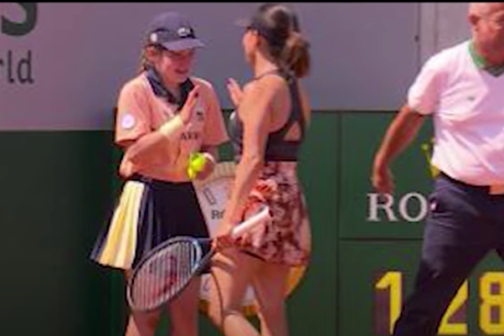 Doubles pair disqualified after ball girl left in tears