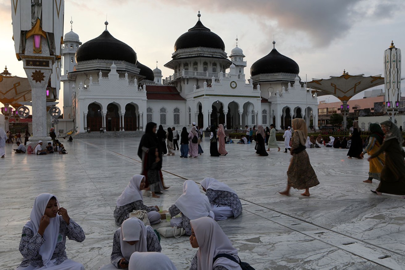The Australian man was accused of a drunken, naked rampage on the streets of Simeulue, in Aceh.