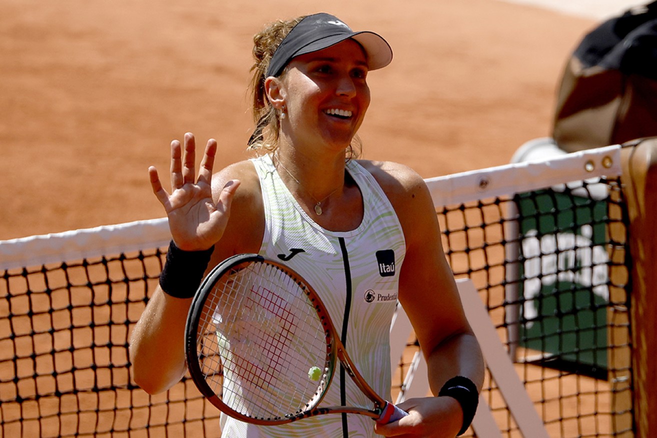 Beatriz Haddad Maia upset Tunisian No.7 seed Ons Jabeur to reach the French Open semi-finals.