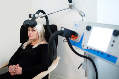 Magnetic therapy gains ground against depression