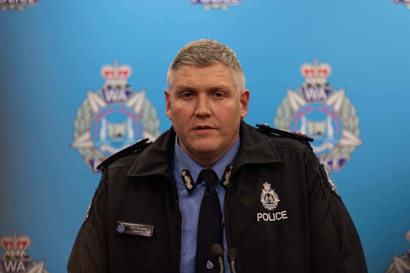 WA Police Commissioner Col Blanch said officers had apologised to the boy's family.