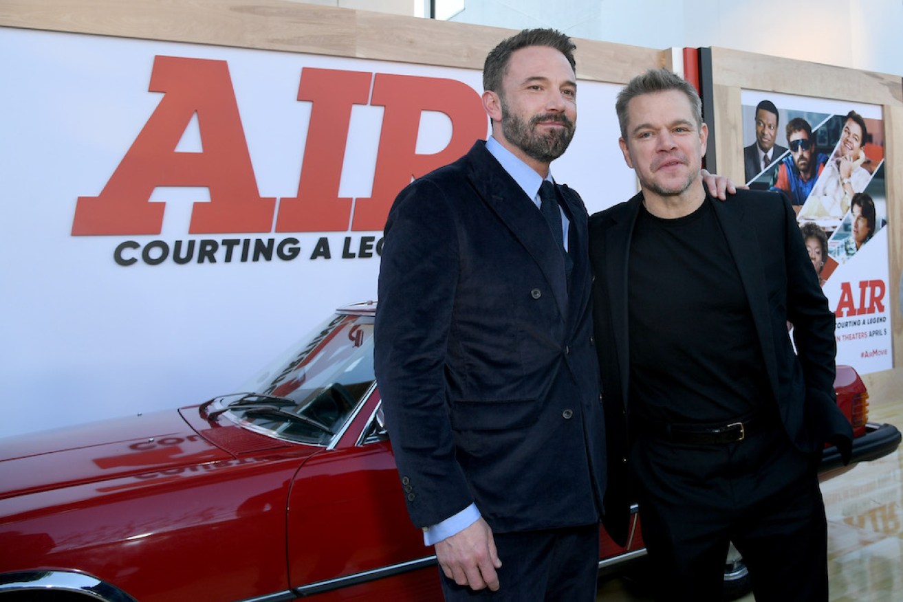 Ben Affleck and Matt Damon were not happy about Donald Trump using the audio from their movie Air in a campaign ad.