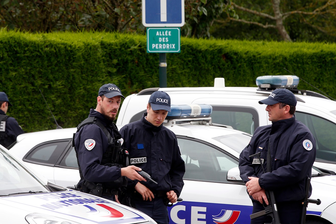 An 11-year-old British girl has been shot dead while playing in her garden in western France. 