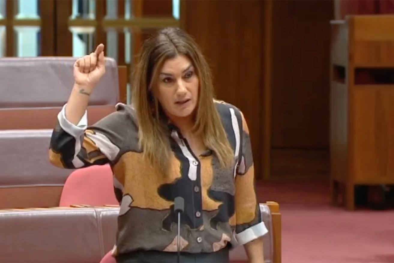 Senator Lidia Thorpe returned on Wednesday night to withdraw her comments.