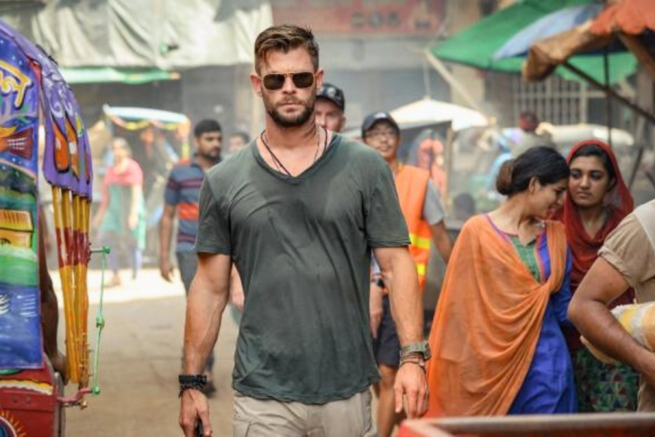 Chris Hemsworth in the original <i>Extraction</i> film that set the ball rolling.