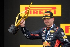 Verstappen equals record with 100th win in F1