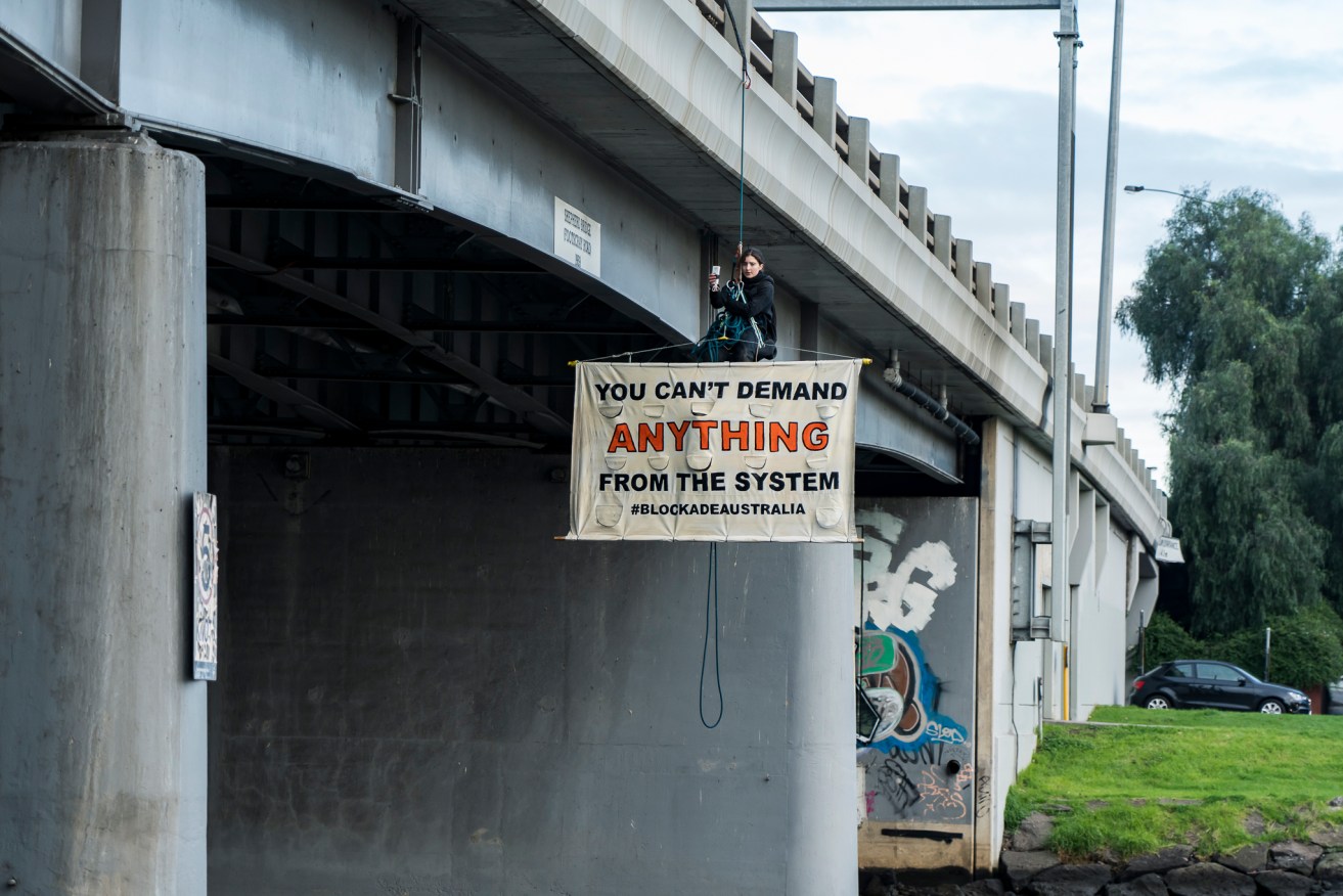 Blockade Australia protesters have staged actions at three coal ports over the last three days.