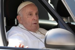 Pope skips speech, blaming breathing difficulties