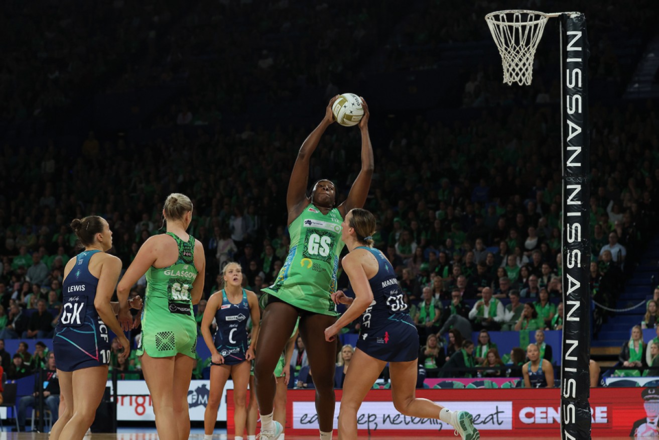 Jhaniele Fowler shot 55 goals to lead Fever into the Super Netball preliminary final. 