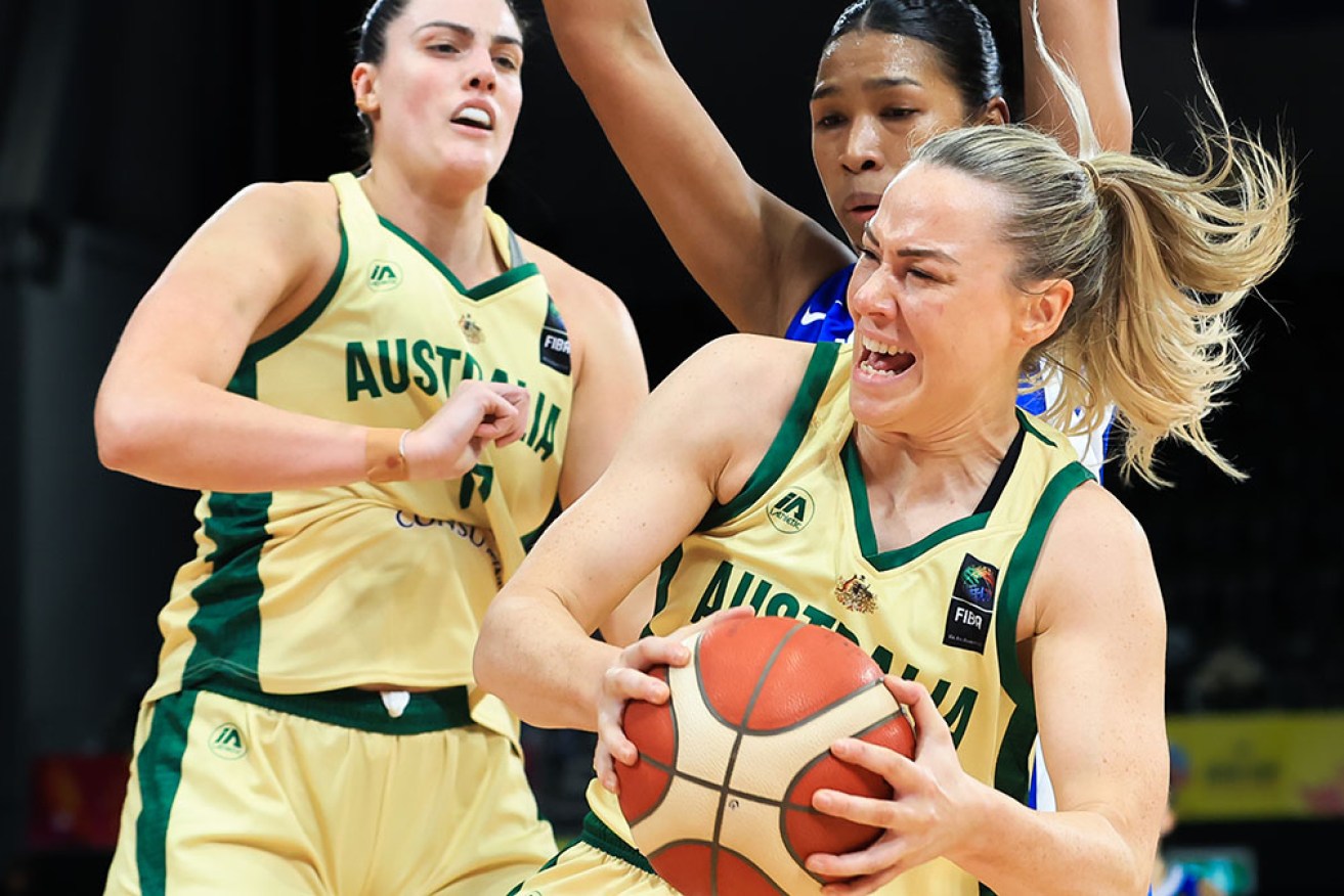 The Opals have cruised to a 105-34 win over the Philippines in their women's Asia Cup opener.