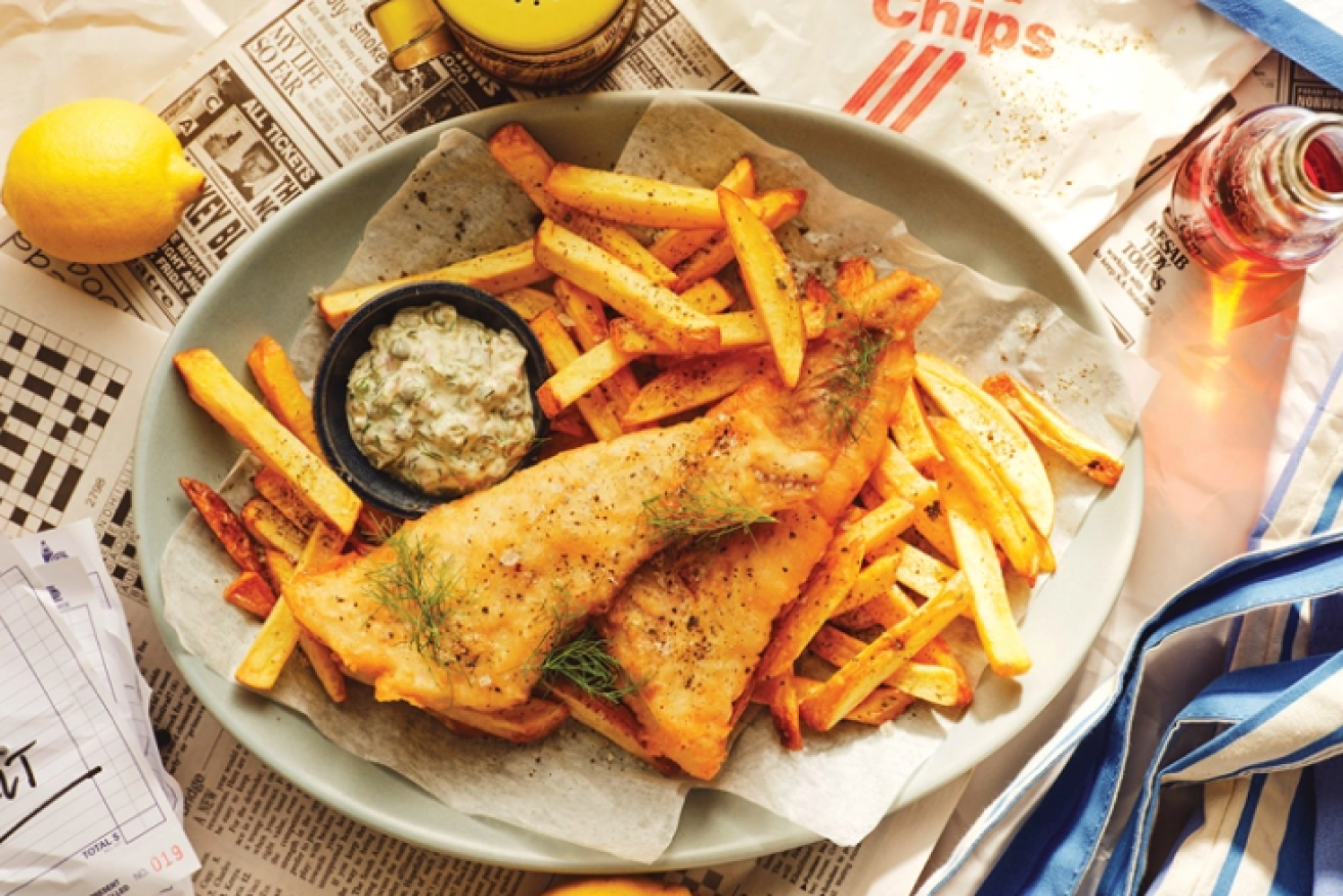 Forget the takeaway, tasty fish and chips at home are a breeze.