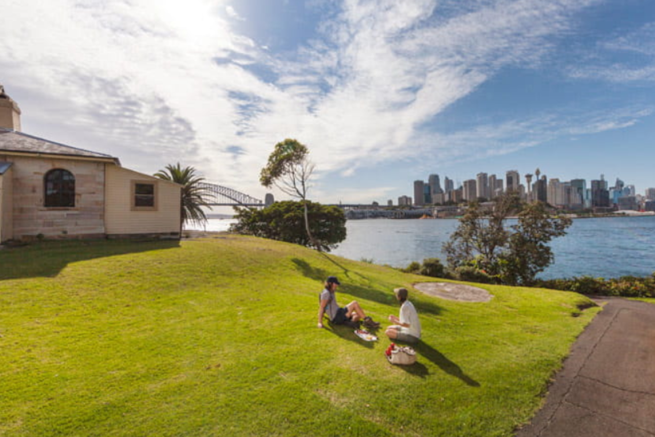 From Me-Mel, which colonists renamed Goat island, Indigenous Australians will see the skyline of the city built on their ancestors' land.