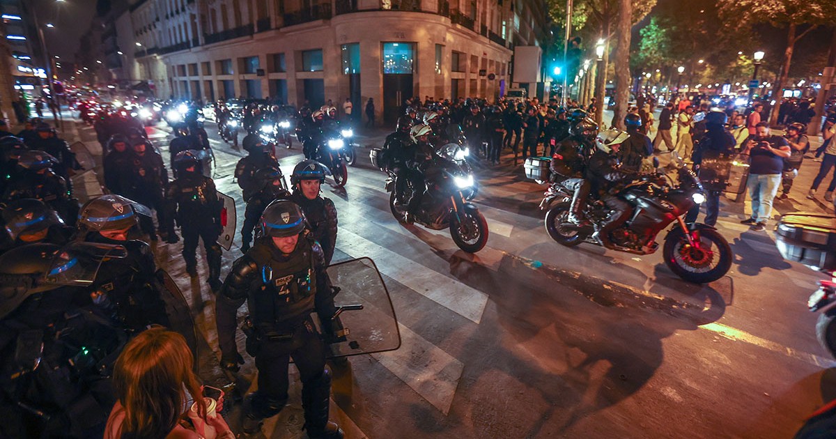 Expanded police presence quells France riots overnight