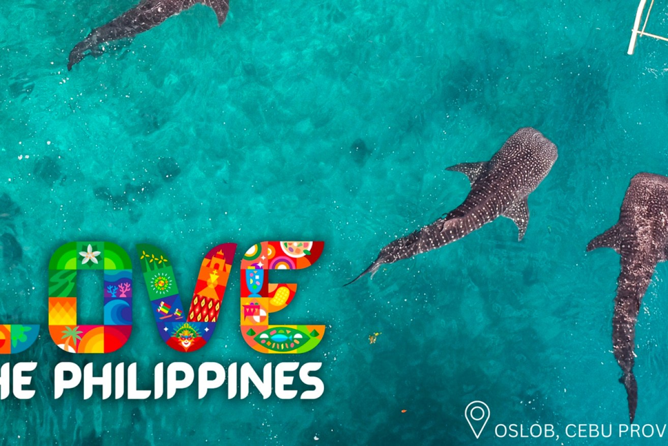 The "Love the Philippines" campaign used footage from a long way from the Asian nation.