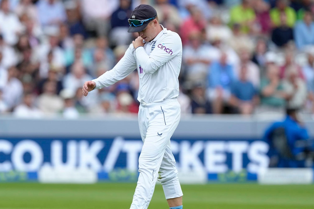 England's Ollie Pope has been ruled out for the rest of the Ashes with a dislocated shoulder.