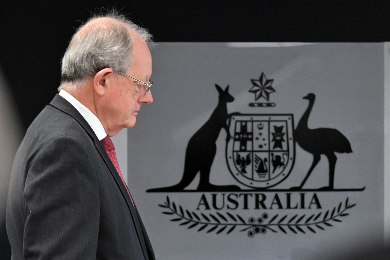 NACC commissioner Paul Brereton has addressed the coalition party room in Parliament House.
