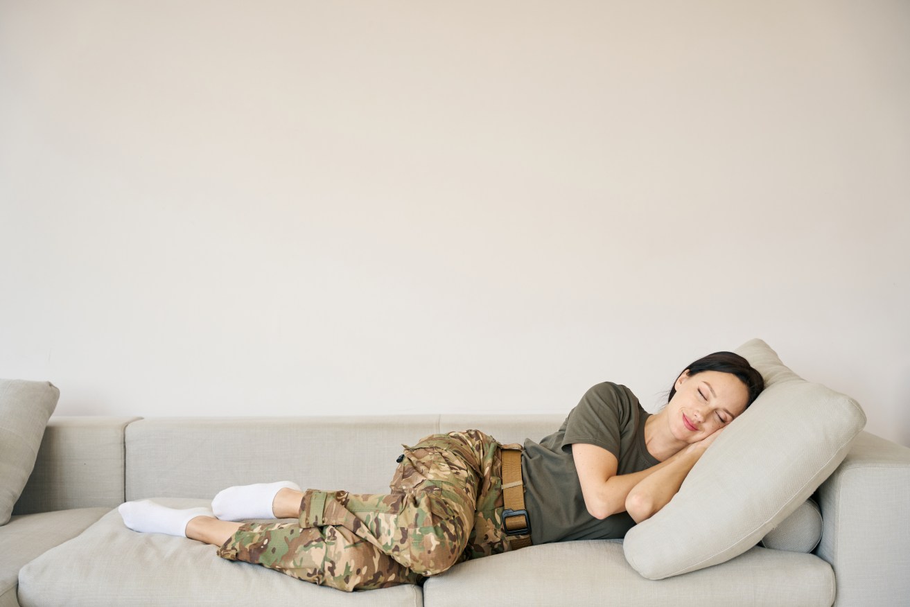 The military method was developed to help US soldiers and sailors fall asleep regardless of gunfire.