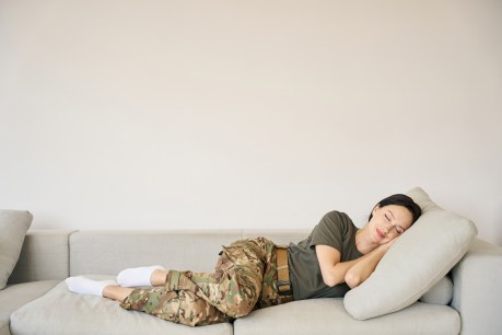 Asleep in two minutes? Try the military method