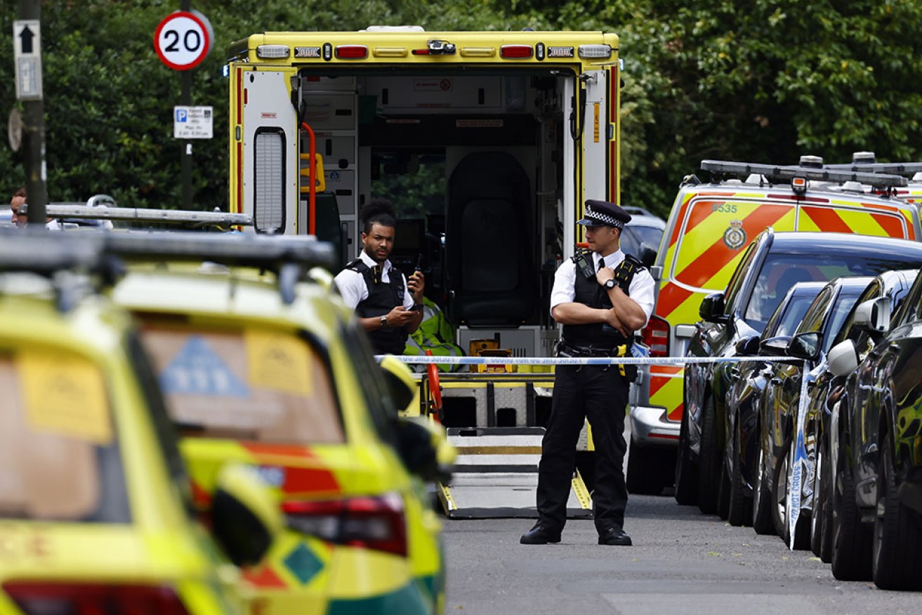 Police said the collision at the Wimbledon girls' school is not being treated as terror-related. 